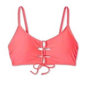 pink bathing suit top
